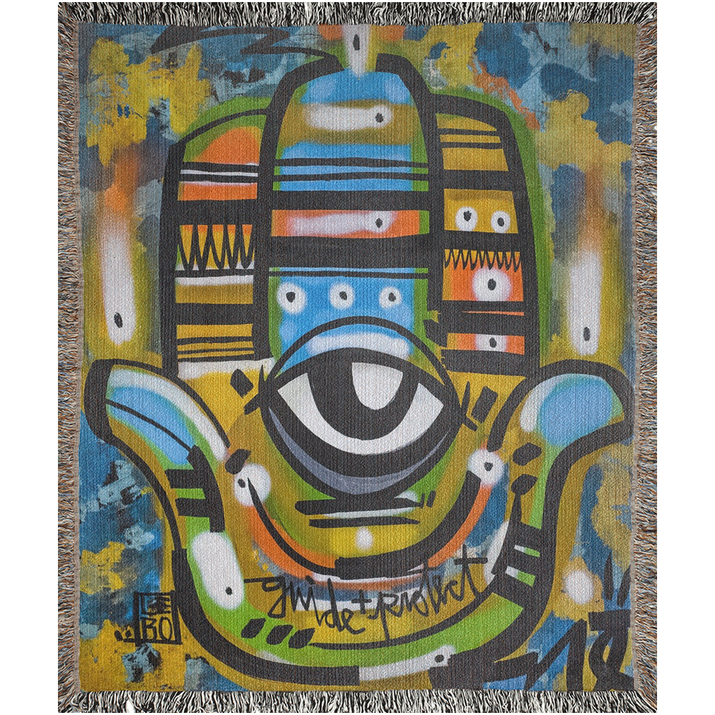 Guide and Protect  - Lebo Woven Blanket